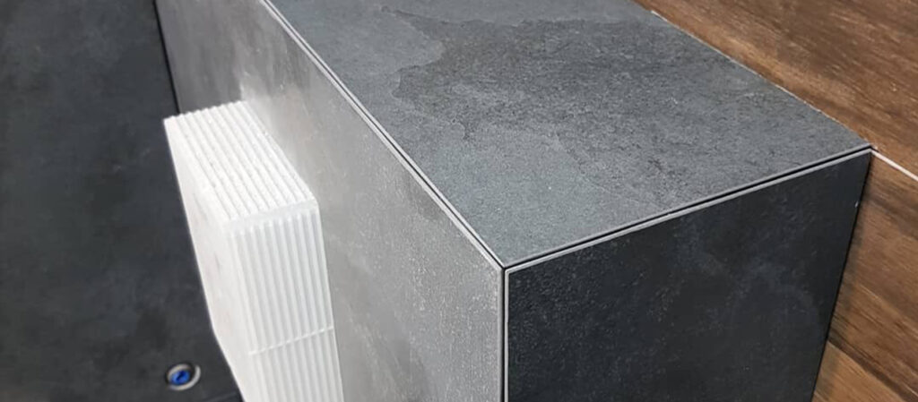 taierea placilor la unghi de 45 grade