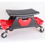 Scaun profesional pentru service cu roți și spațiu de depozitare