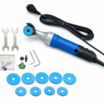 Mini polizor/șlefuitor unghiular Thomas – 400W, reglaj 6 trepte, tăiere, polizare, gravare + valiză + 25 piese