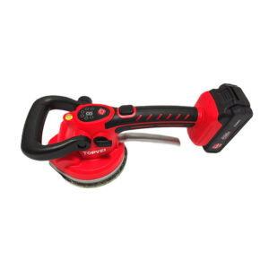Ventuză vibratoare profesională Topvei 16.8V cu 2 acumulatori, nivelare plăci ceramice mari, 20000 rot/minut, 50kg